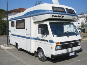 vendo camper italia puma 600